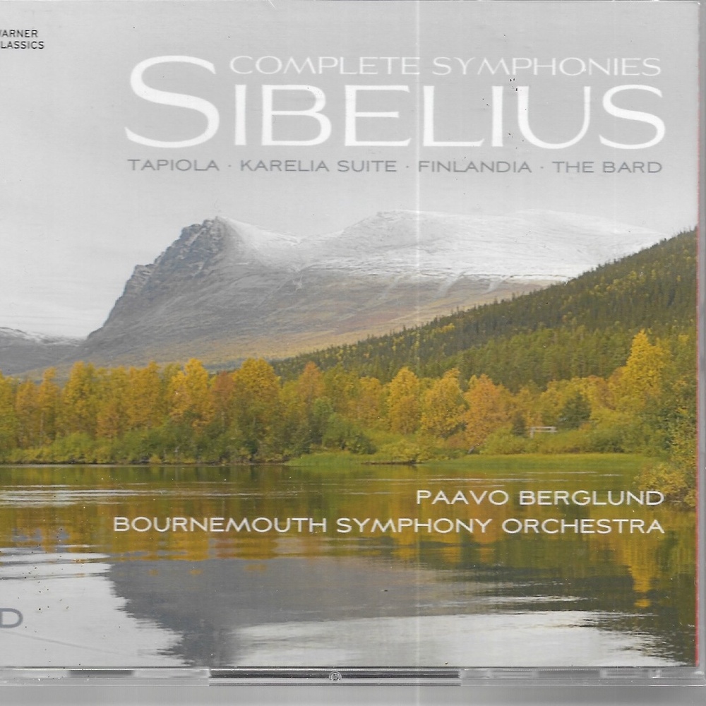 Sibelius Complete Symphonies 4-CD Set Paavo Berglund Bournemouth Warner Classics